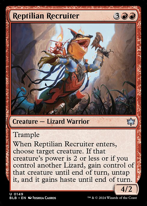 BLB: Reptilian Recruiter (Foil)