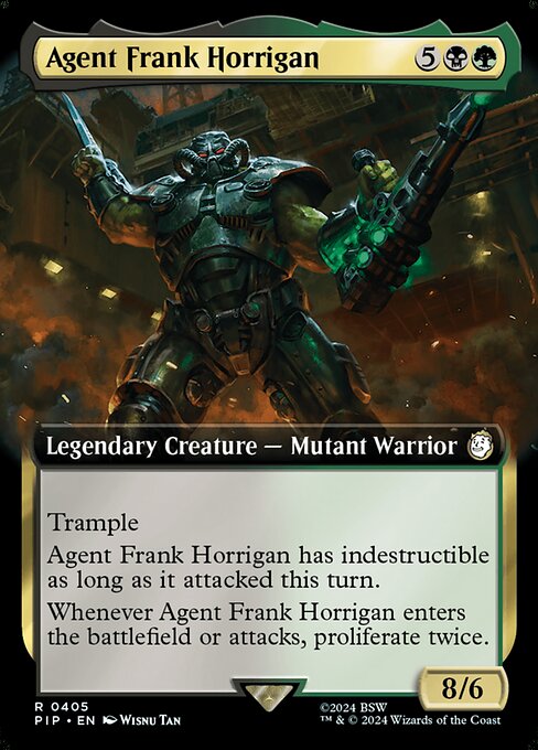 PIP: Agent Frank Horrigan (Extended Art)