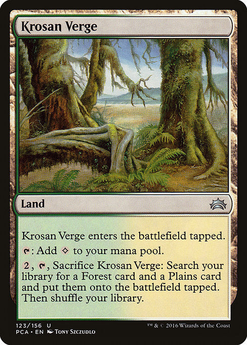 PCA: Krosan Verge