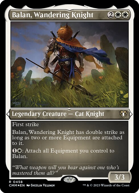 CMM: Balan, Wandering Knight (Foil Etched)