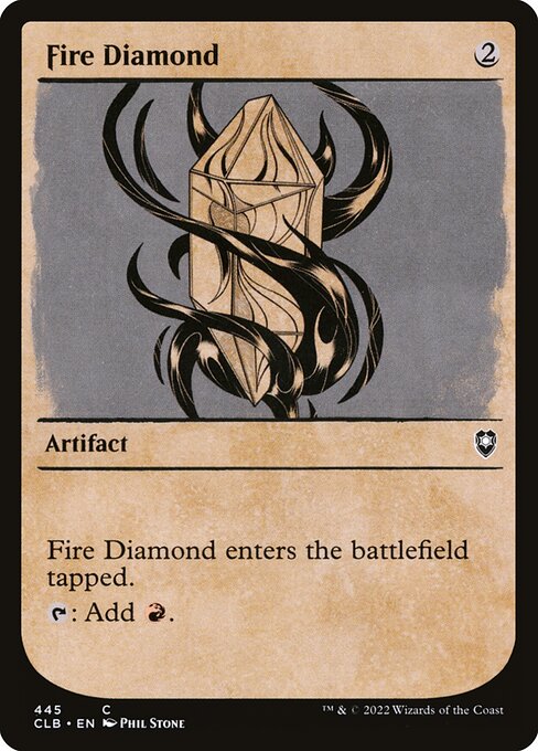 CLB: Fire Diamond (Showcase) (Foil)