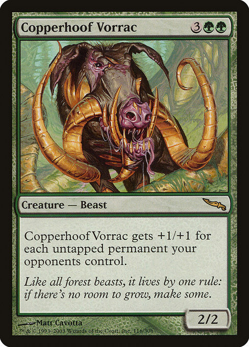 MRD: Copperhoof Vorrac (Foil)