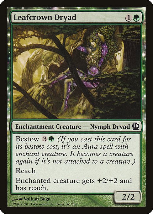 THS: Leafcrown Dryad (Foil)