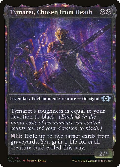 MUL: Tymaret, Chosen from Death (Halo Foil)
