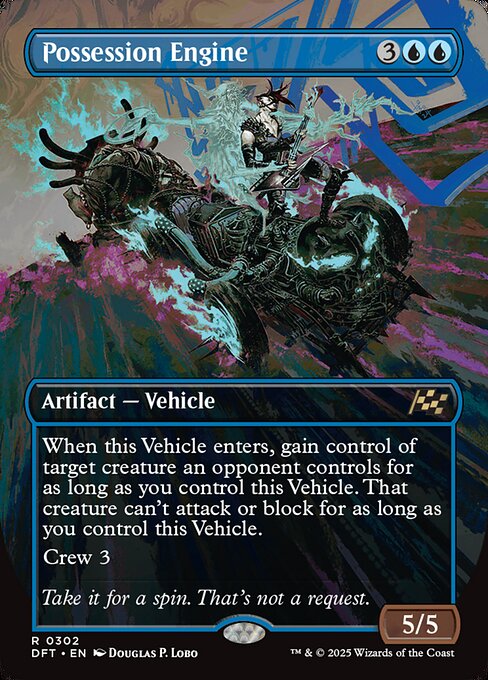DFT: Possession Engine (Borderless) (Foil)