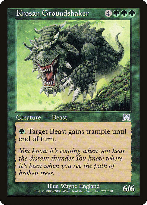ONS: Krosan Groundshaker (Foil)