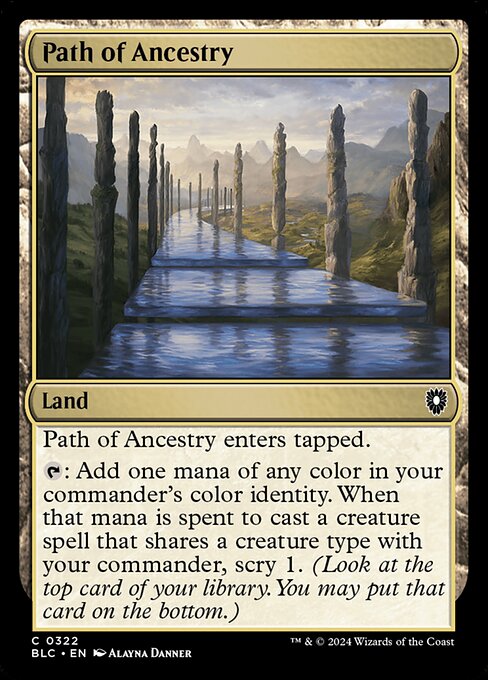 BLC: Path of Ancestry
