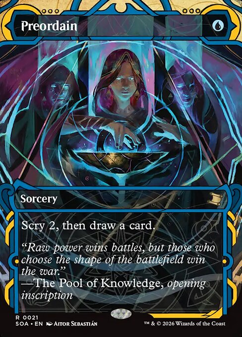 SOA: Preordain (Foil)