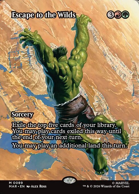 MAR: Escape to the Wilds (Borderless) (Foil)