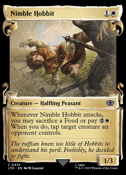 LTR: Nimble Hobbit (Showcase Scrolls)
