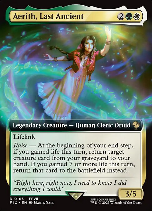 FIC: Aerith, Last Ancient (Extended Art) (Foil)