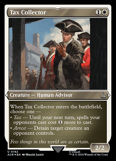 ACR: Tax Collector (Foil Etched)