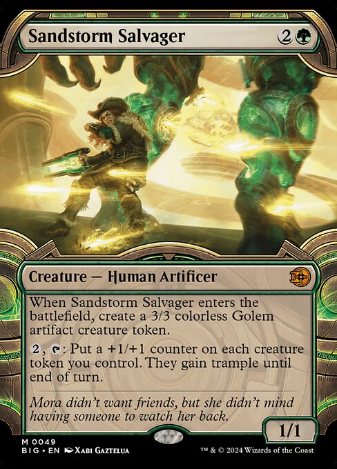 BIG: Sandstorm Salvager (Showcase) (Foil)
