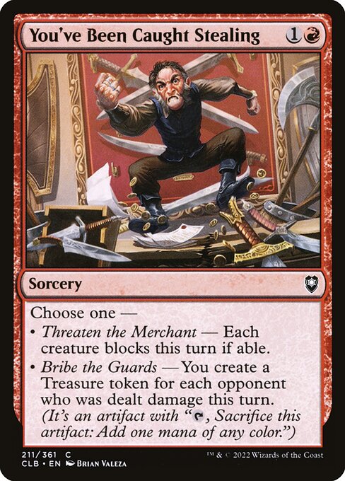CLB: You've Been Caught Stealing