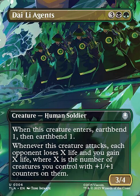 TLA: Dai Li Agents (Borderless) (Foil)