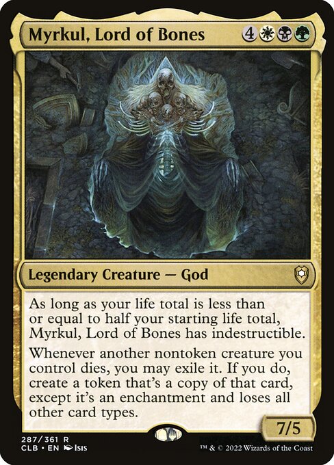 CLB: Myrkul, Lord of Bones (Foil)