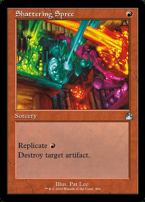 RVR: Shattering Spree (Retro Frame) (Foil)