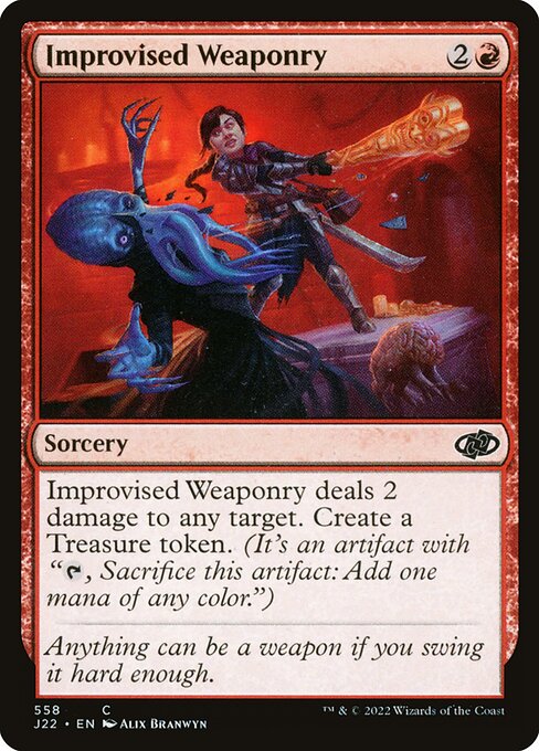 J22: Improvised Weaponry