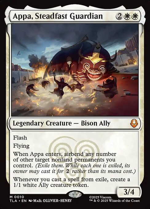 TLA: Appa, Steadfast Guardian