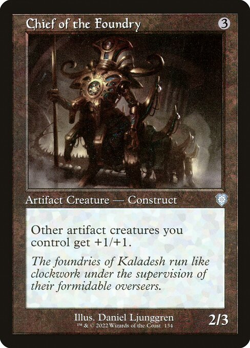 BRC: Chief of the Foundry (Retro Frame)