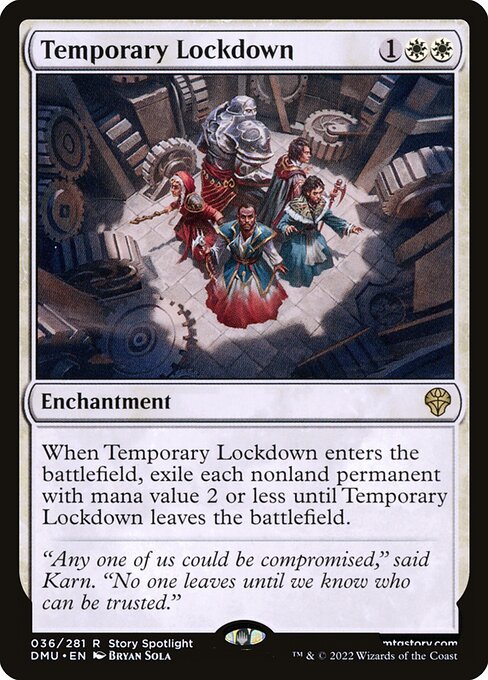 DMU: Temporary Lockdown (Foil)