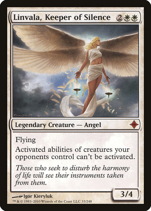ROE: Linvala, Keeper of Silence
