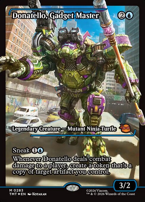 TMT: Donatello, Gadget Master (Showcase) (Foil)