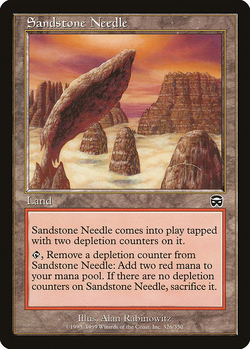 MMQ: Sandstone Needle (Foil)