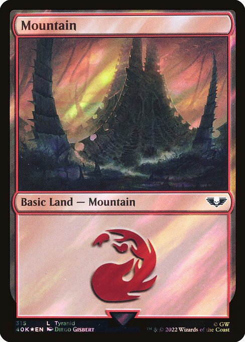 40K: Mountain (315) (Surge Foil)