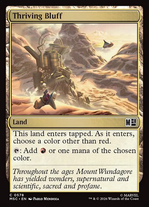 MSC: Thriving Bluff