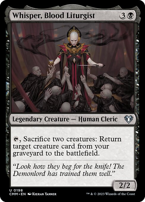 CMM: Whisper, Blood Liturgist (Foil)