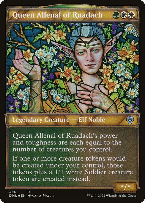 DMU: Queen Allenal of Ruadach (Textured Foil)