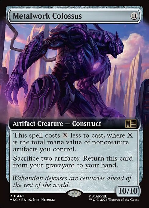 MSC: Metalwork Colossus (Extended Art)