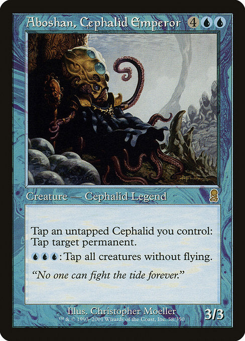 ODY: Aboshan, Cephalid Emperor (Foil)