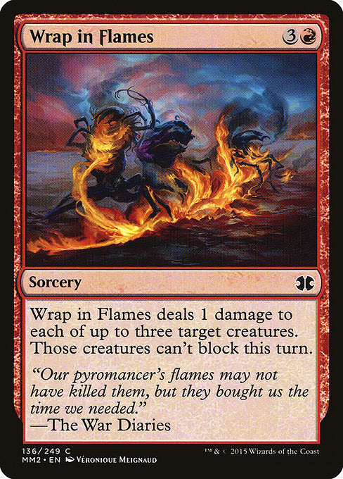 MM2: Wrap in Flames (Foil)