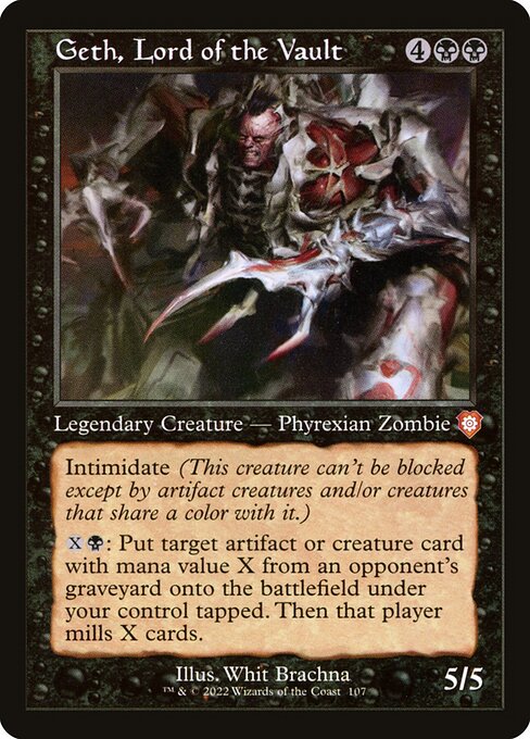 BRC: Geth, Lord of the Vault (Retro Frame)