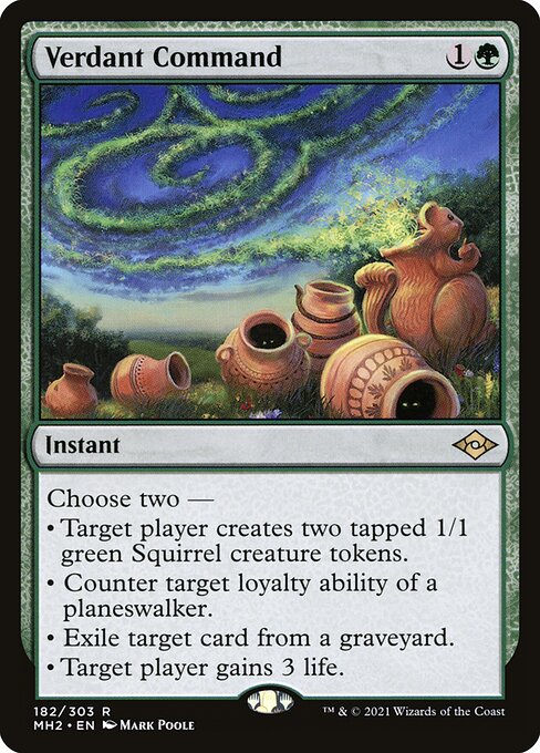MH2: Verdant Command (Foil)