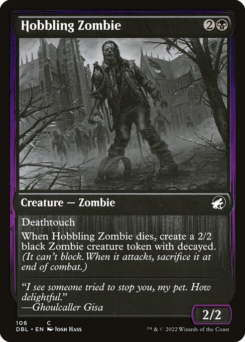 DBL: Hobbling Zombie