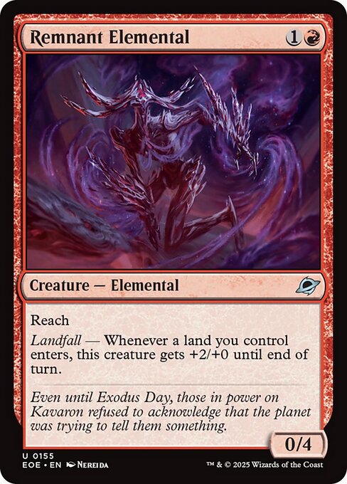 EOE: Remnant Elemental