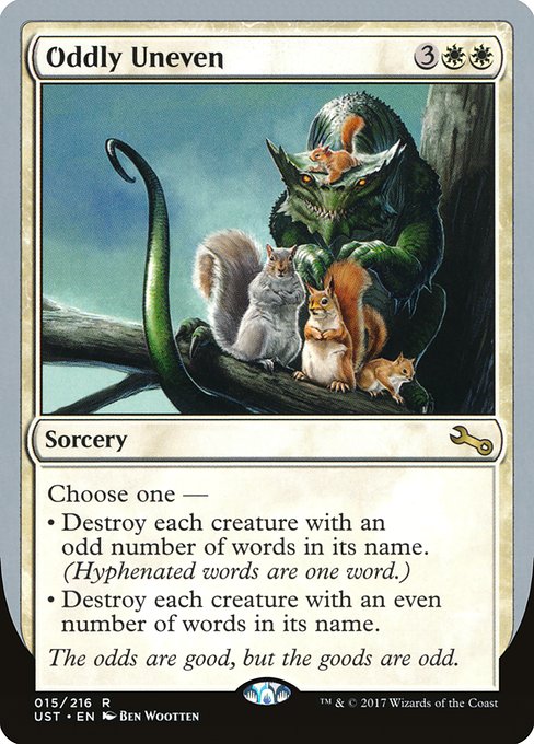 UST: Oddly Uneven (Foil)