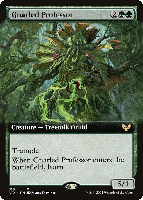 STX: Gnarled Professor (Extended Art) (Foil)