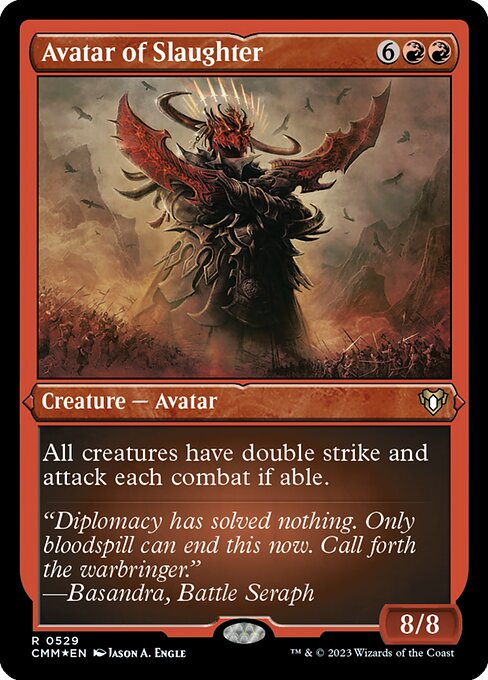 CMM: Avatar of Slaughter (Foil Etched)