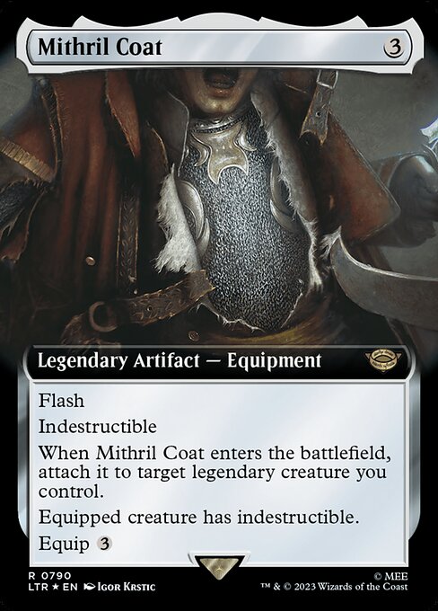 LTR: Mithril Coat (Extended Art) (Surge Foil)