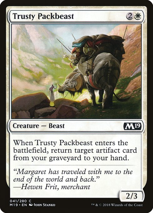 M19: Trusty Packbeast (Foil)