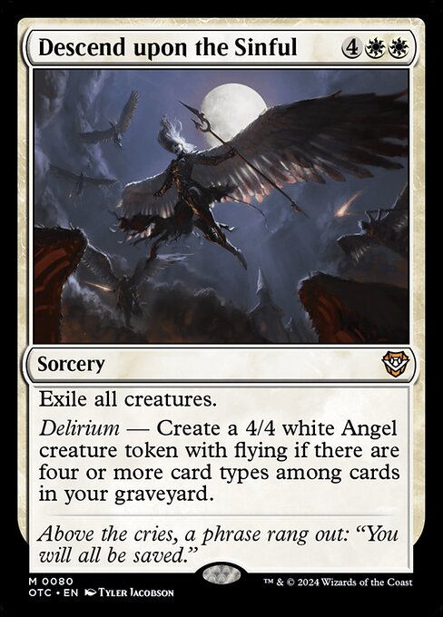 OTC: Descend upon the Sinful