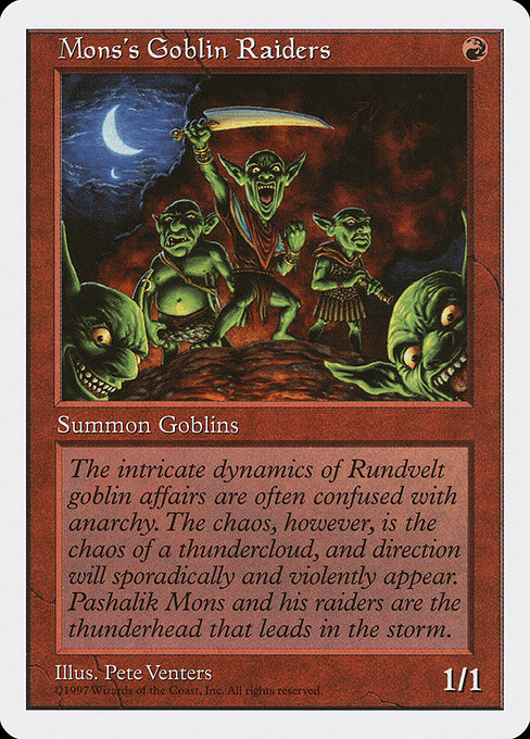 5ED: Mons's Goblin Raiders