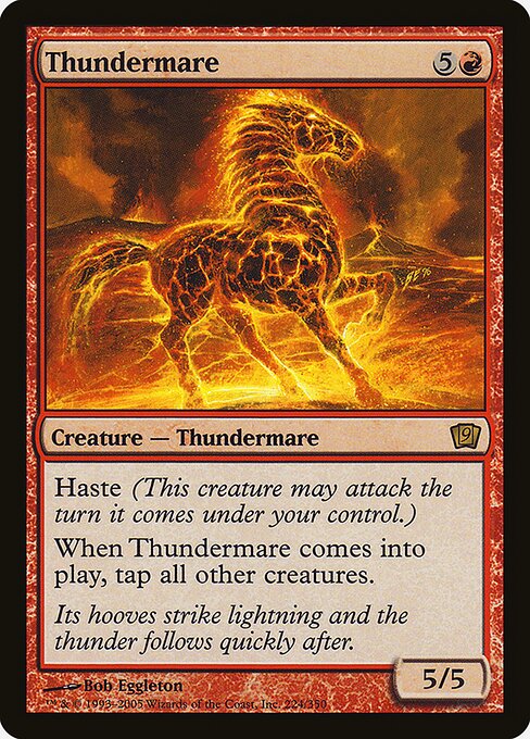 9ED: Thundermare (Foil)