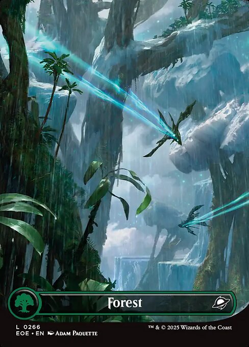 EOE: Forest (0266) (Borderless) (Foil)