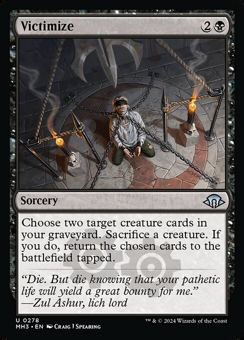 MH3: Victimize (Foil)