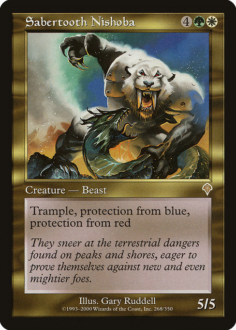 INV: Sabertooth Nishoba (Foil)